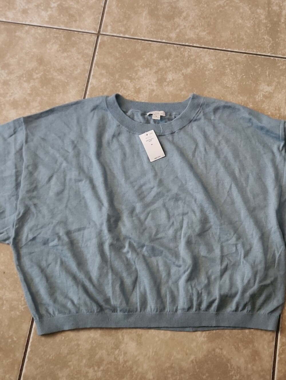GAP Light Blue Crewneck Sweater